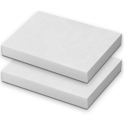 Polyurethane Foam Padding, 2 PCS 16 x 12 x 2 Inch White Soft Cuttable Packing Foam Inserts for Cases, Furniture, Automotive and Packaging - color: White, size: 16x12x2 2P