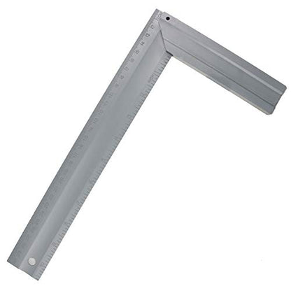 Utoolmart L Shaped Ruler, 90 Degree Square Tool, Angle Ruler Measuring Gauge for Carpenter Engineer - size: Aluminium alloy