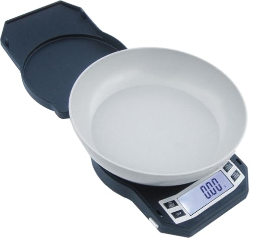 American Weigh Scales Precision Digital Kitchen Weight Scale, Food Measuring Scale, Backlit LCD Screen 500g x 0.01g (Black), LB-501 - size: 500g x 0.01g