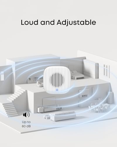 eufy Video Doorbell Chime 2, 10 Built-In Chimes, 2.4 GHz and 5 GHz Dual-Band Wi-Fi, Easy Setup, Bluetooth Auto-Pairing, Adjustable Volume Up to 80 dB