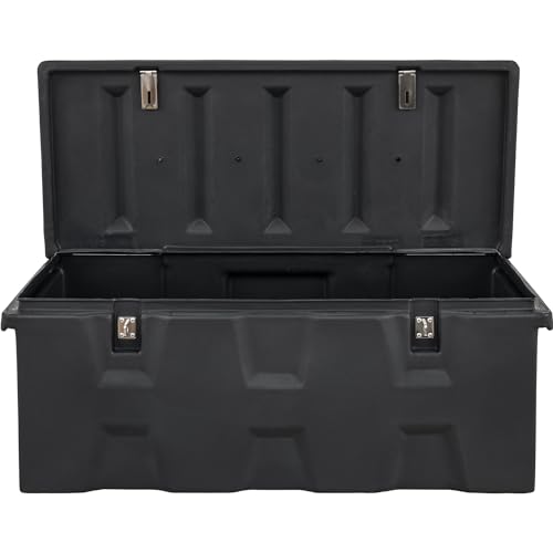 Buyers Products 1712240 All-Purpose Poly Storage Chest, 6.3 cu ft, Black - size: 44.38" L x 19" W x 17.5" H