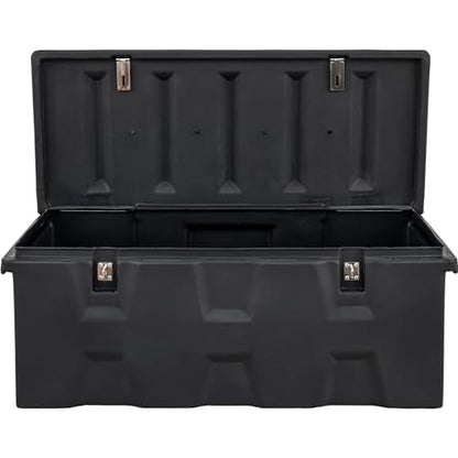 Buyers Products 1712240 All-Purpose Poly Storage Chest, 6.3 cu ft, Black - size: 44.38" L x 19" W x 17.5" H