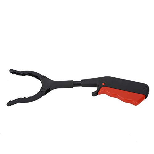 Denkerm Heavy Duty Claw Trash Garbage Picker, Grabber Reacher Tool, Practical for Gripping Variouse Shapes Objects Picking up Trash Pests Trash, default