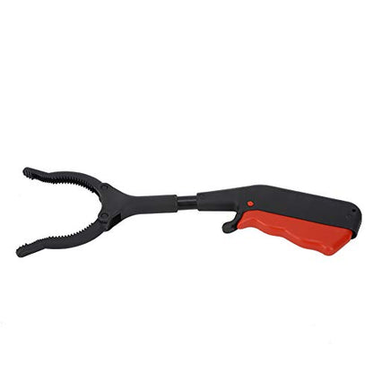 Denkerm Heavy Duty Claw Trash Garbage Picker, Grabber Reacher Tool, Practical for Gripping Variouse Shapes Objects Picking up Trash Pests Trash, default