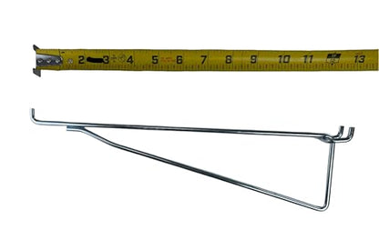 MEGA Heavy Duty Steel Shelf Brackets for Pegboard (2, 12") - size: 12 Inch