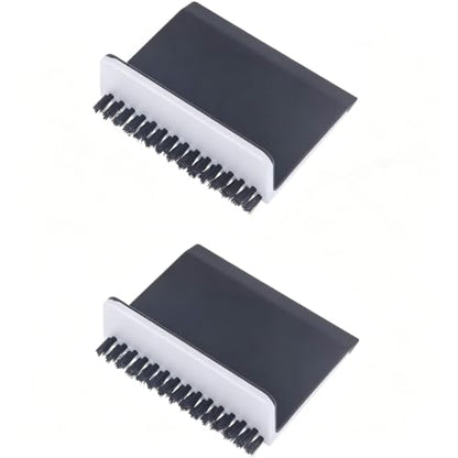 2 Pcs Black Kitchen Sink Squeegee Cleaner Countertop Brush Wiper Vegetable Cleaning Brush Wiper Home Kitchen Tool Fruit and Vegetable Cleaning Brushes Accessories