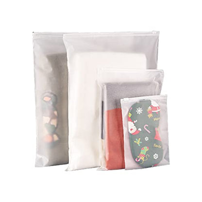 3 Sizes 30PCS Frosted Poly Bags - color: 3 sizes, size: 6x8",8x12",12x16"(10 pcs per size)