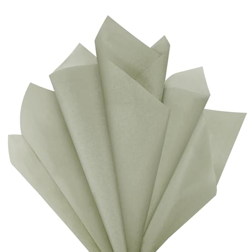 120 Sheets 14 x 20 Inch Sage Green Tissue Paper for Gift Bag - color: Sage Green