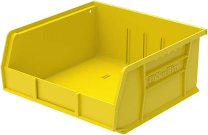 Akro-Mils 30235 AkroBins Plastic Storage Bins, 11"x11"x5", Yellow, 6-Pack - color: Yellow