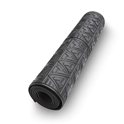 ClimaTex Outdoor Rubber Scraper Door Mat, 2' x 6', Outdoor Shoe and Boot Scraper Mat, Cleans Mud, Dirt, Snow, and Grime - size: 2' x 6'
