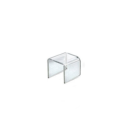 Azar Displays 515328 2.5" Square Acrylic Riser, Clear (4 Pack) - size: 2.5 X 2.5