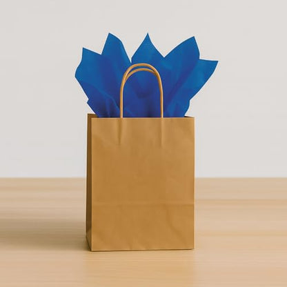 Beistle Bright Blue Tissue Paper Sheets – 96 Pack, Bulk Square Craft Tissue, Gift Wrapping for Bags, Boxes, Crafts, Packaging Filler for Retail Displays, Shipping, Parties & Decorative Use, 20” x 20”