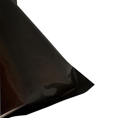 Krodtige 100 Pack 20" x 22"x 2 Mil Thick Large Black Merchandise Plastic Shopping Bags with Die Cut Handles - size: 20x22 Inches