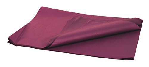 Brand New Tissue Paper Pack, 48 Sheets, 20" x 30", Dubonnet - color: Dubonnet