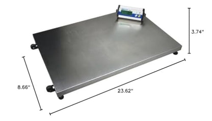 Adam Equipment CPWplus 300L - CPWplus Bench and Floor Scales - Capacity: 660lb / 300kg, Readability: 0.2lb / 0.1kg - size: 300L Large Platform Floor Scale, 300kg Capacity and 100g Readability