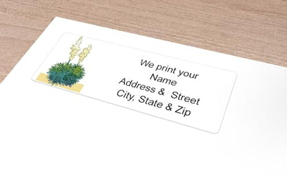 Stonehouse Collection Cactus Address Labels, Desert Address Labels, Western Southwest (Yucca) - style: Yucca