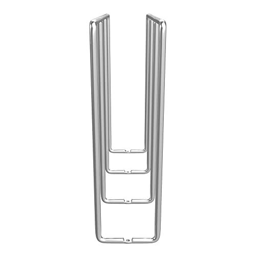 Rev-A-Shelf 596-10CR-52 U-Shaped Kitchen Cabinet Rack Holder Organizer for Bakeware, Cookie Baking Sheets, Cutting Boards, & Lids, Chrome (2 Pack) - size: 2 Pack