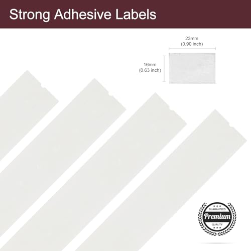 Motex 2 Line Blank Labels, Fits MX-2316NEW - 10,000 White Blank Price and Date Gun Labels - color: White, size: 10 Rolls