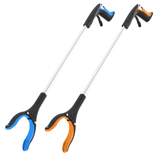Heavy Duty Grabber Reacher Tool, 36 Inch One Piece, 2 Pack - size: 36-Inch (Pack of 2)