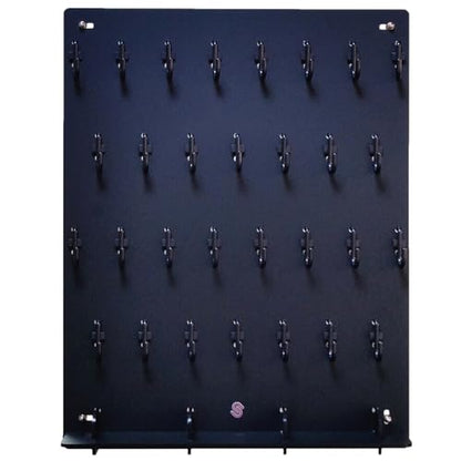 Key Hooks Board With 30 Hooks for Garage, Car Dealer, Office, Real Estate