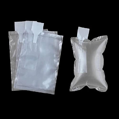 100 Pack,Free Hand Pump AIR PAKPRO 3.5x5.9inch Clear Plastic Inflatable Air Packaging Bags Air Pillows Air Cushions Buffer Bags Void Fill Cushioning for Shipping and Packaging,VFC0915 - color: 3.5x5.9inch