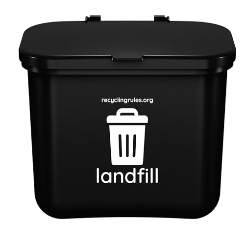 Hanging Wastebasket for Trash - size: Qty 1 Landfill