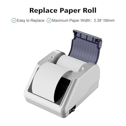 N71 Money Counter Machine Mixed Denomination with P32 Thermal Printer, Efficient Business Combination