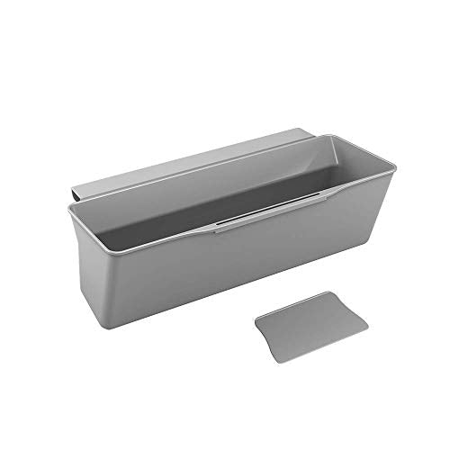 Metaltex Kitchen Recycle Waste bin for Sideboard, Grey, 35x16x13 cm - color: Grey