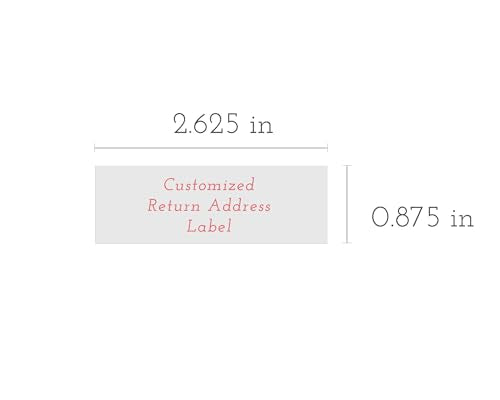 Personalized Return Address Labels - Black & White Styles - Choose Your Design - Custom Self Adhesive Stickers for Envelopes (60-960 Labels) (Playful Style) - style: Playful Style