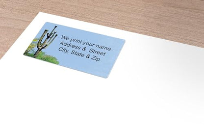 Stonehouse Collection Cactus Address Labels, Desert Address Labels, Western Southwest (Saguaro) - style: Saguaro