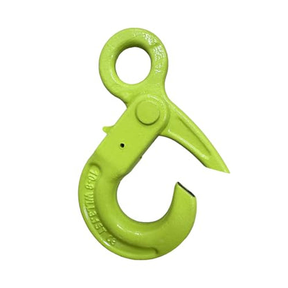 3.15t Eye Self Locking Hook WLL 6944 LBS Heavy Duty Forged Lifting Shackles for Rigging, Towing, Construction, and Marine Use【3.15T】 - size: 6944 LBS