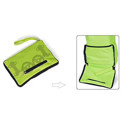 Shopping Cart with Wheels Tug Foldable Grocery Carts Large Capacity Supermarket Tug Bag Home Portable Oxford Cloth Pull Rod Push Bag Utility Cart for Condo Apartment Picnic Beach Travel,Green