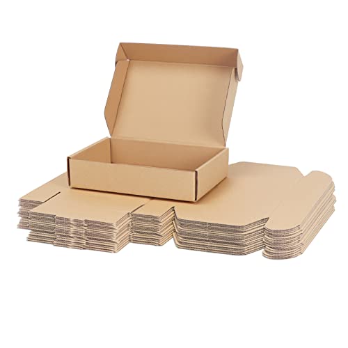 PHAREGE 25 Pack 9x6x2 inch Small Shipping Boxes, Brown Mailing Boxes - color: Brown, size: 9x6x2 inch 25 Pack