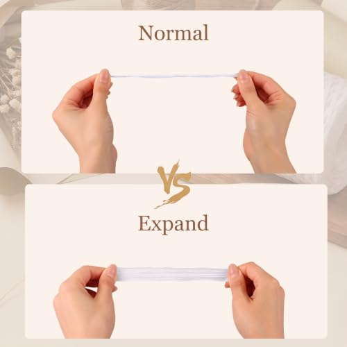 woric White Raffia Ribbon 262 Yards (787 Feet) Paper Craft Ribbon - color: White