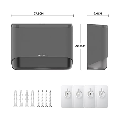Wall Mount Paper Towel Dispenser, Multifold Paper Towels Dispenser with Key Lock Commercial Hand Paper Towel Holder for Bathroom (Gray) - color: Gray