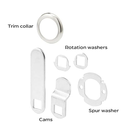 Prime-Line Drawer & Cabinet Lock, 1-1/8 in., Fits 13/16 in. Panels