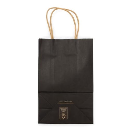 ClearBags Paper Merchandise Handle Bags (Black, 5 1/2 x 3 1/8 x 8 7/16) - color: Black, size: 5 1/2 x 3 1/8 x 8 7/16
