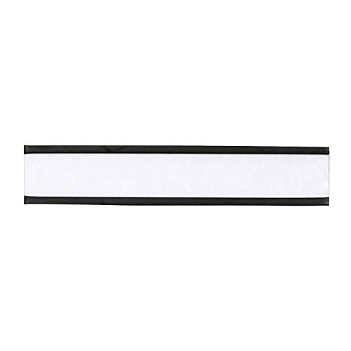 SmartSign Pack of 25 Magnetic 'C' Channel Label Holders | 0.5" x 3" - size: 0.5" x 3"