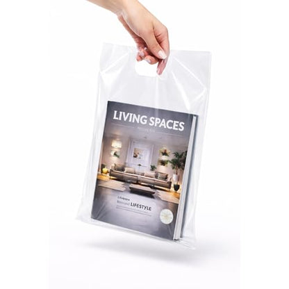 Infinite Pack 100 Clear Plastic Merchandise Bags, 12x15 - size: 12 X 15, PACK OF 100