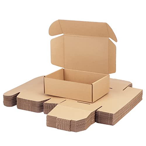PHAREGE 25 Pack 9x6x3 inch Small Shipping Boxes, Brown Mailing Boxes - color: Brown, size: 9x6x3 inch 25 Pack