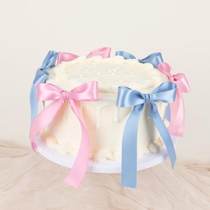 Keypan Blue Satin Ribbon, 1 Inch, 50 Yards - color: Blue, size: 1"