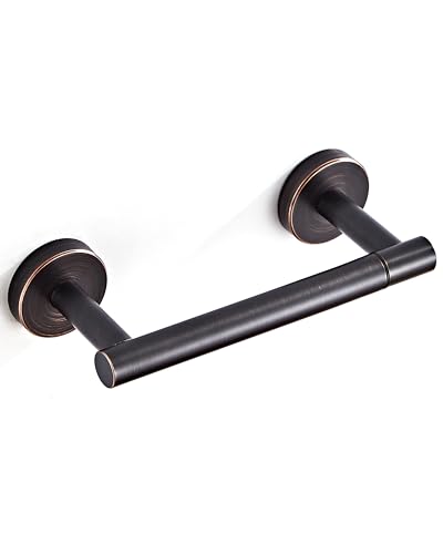 RARXTR Bronze Toilet Paper Holder SUS304 Stainless Steel Double Post Pivoting Toilet Paper Roll Holder Wall Mounted Toilet Tissue Holder for Commercial Bathroom RV Oil Rubbed Bronze - color: Oil Rubbed Bronze