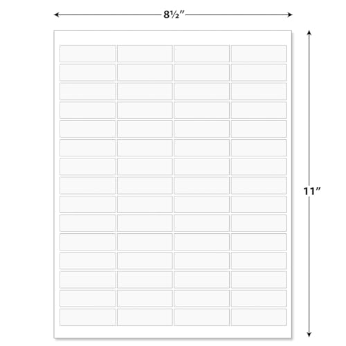 Into the Wild Small Return Address Labels (4 Designs) - Set of 240 2" x 5/8" Self-Adhesive, Flat-Sheet Labels - style: Into the Wild
