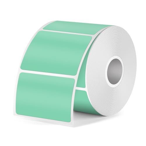 Direct Thermal Labels Green 1.57×1.18 Inch for M110 M120 M220 M221 - color: Green, size: 1.18 X 1.57 Inch