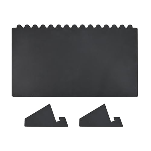 MOOCA Portable Wooden Plank Necklace Jewelry Stand for 15 Necklaces, Black - color: Black, 15 Necklaces