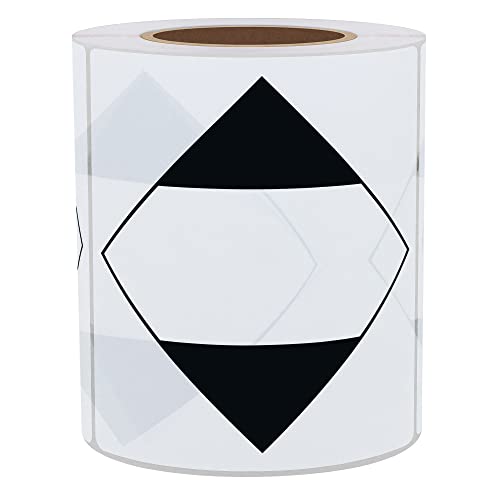 Shipping Labels Transport Stickers Limited Quantity of Dangerous Goods Black Diamond Label, 4"x4", 100 Per Roll - size: 4x4 inch
