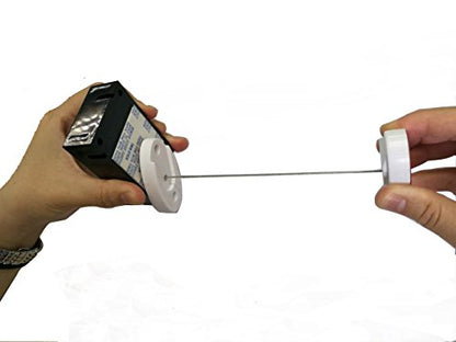 FixtureDisplays® Security Pull Box Cable Box Tether Security Cable for Cellphone Cameras 12179NEW-NF