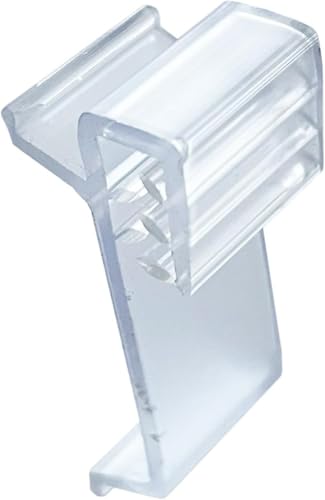 Retail Shelf Tag Sign Holder Gripper, Clip-On Shelf Talker, 1 ¼” H x ½”W