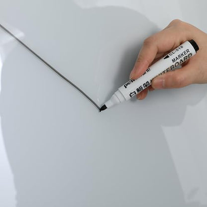 Rolling Tempered Glass Whiteboard with Stand, Magnetic Dry Erase Glass Board 36" x 24", Height Adjustable & 0–30° Tilting Mobile Stand with Locking Casters, Includes 2 Magnets 2 Markers 1 Eraser