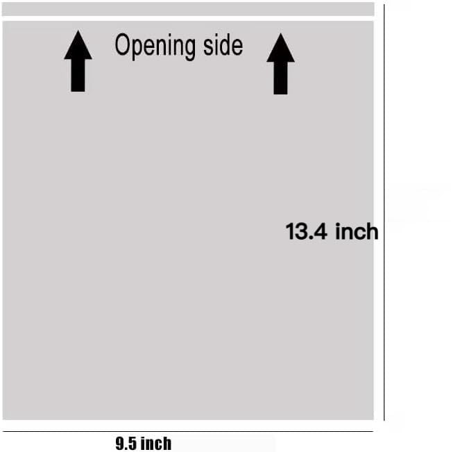 500PCS Packing Slip Pouches 9.5"x 12" Fit For 8.5"x 11" inch Packing List Envelopes,Self-Adhesive Mailing / Shipping Pouch Enclosed Bags for Packing Slips / Invoice /Labels Lettter Envelope Mailers